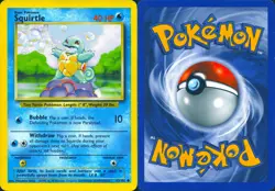 SQUIRTLE 63/102 COMMON BASE SET UNLIMITED POKEMON MP - Image 3