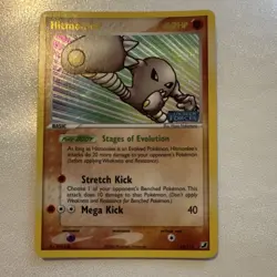 Pokemon TCG Hitmonlee EX Unseen Forces Rare Basic 60HP 25/115 2005 Holo - Image 1