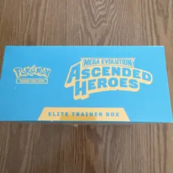 Pokemon Mega Evolution Ascended Heroes Elite Trainer Box Small Rip In Plastic - Image 3