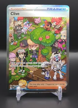 Pokemon - Clive - 236/091 - Paldean Fates Holo Special Illustration Rare - Image 1