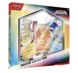 4 x Pokemon TCG Scarlet&Violet-Prismatic Evolutions Poster Collection Ships 4/25 - Image 1