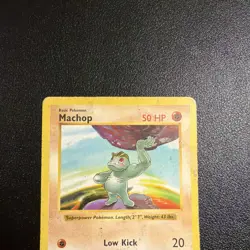 Machop [HP] - Pokemon TCG Base Set Shadowless 52/102 [Common] - Image 2