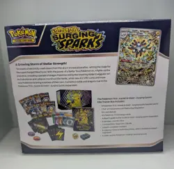 SEALED Pokemon TCG: Surging Sparks Elite Trainer Box ETB - Image 3