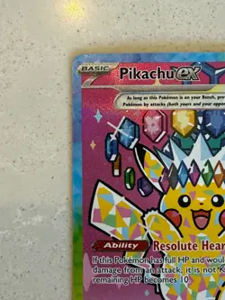 Pokemon TCG - Pikachu EX - Special Illustration Rare 277/217 Ascended Heroes NM - Image 2
