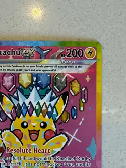 Pokemon TCG - Pikachu EX - Special Illustration Rare 277/217 Ascended Heroes NM - Image 3