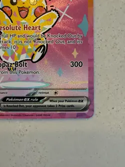 Pokemon TCG - Pikachu EX - Special Illustration Rare 277/217 Ascended Heroes NM - Image 5