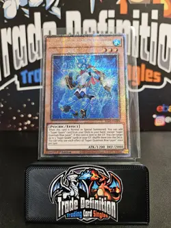 Yugioh RA05-EN009 Super Quantum Blue Layer Starlight Rare - Rarity Collection V - Image 1