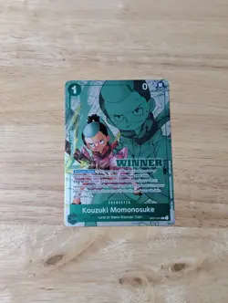 One Piece TCG Kouzuki Momonosuke (Winner Pack Vol. 7) - Image 1