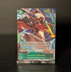One Piece: Dracule Mihawk - OP14-119 (Alternate Art) The Azure Sea's Seven Foil - Image 1