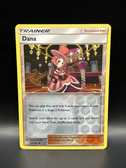 Reverse Holo Dana 137/181 - Pokemon Team-Up Card - NM - Image 1