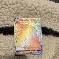 Pokemon Pikachu VMAX Secret Rare Full Art 188/185 Vivid Voltage 310 HP Card - Image 3