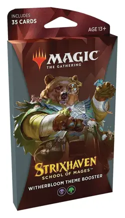 Strixhaven: School of Mages Witherbloom Theme Booster Green/Black 35 Cards NEW - Image 1