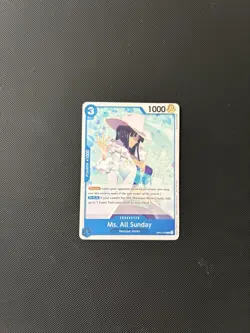 Ms. All Sunday (Promotion Pack 2023) OP01-079 One Piece Promotion Cards Regular - Image 1