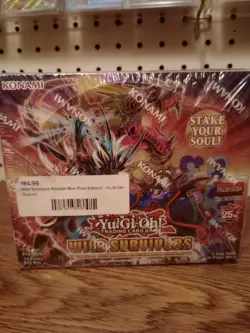 YuGiOh TCG English Wild Survivors 1st Edition Booster Box SEALED! - Image 1