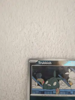 Pokemon TCG Card Trubbish 059/086 White Flare Pokeball Reverse Holo - NM - Image 2