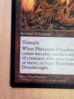 Magic: The Gathering Phyrexian Dreadnought Card NM Condition - Image 5