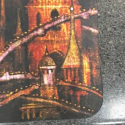 Ultra PRO Magic: The Gathering Playmat Seb McKinnon Deliver Unto Evil SIGNED - Image 3