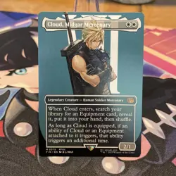 Cloud, Midgar Mercenary (Borderless) Final Fantasy Regular - Image 1