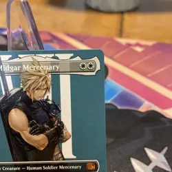 Cloud, Midgar Mercenary (Borderless) Final Fantasy Regular - Image 3