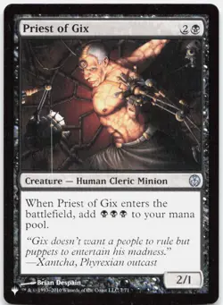 Priest of Gix *Regular* LIST Jul-71 NM - Image 1