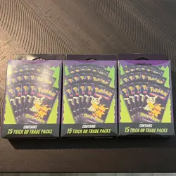 2023 Pokemon Trick or Trade 15 Packs Each sealed - Image 4