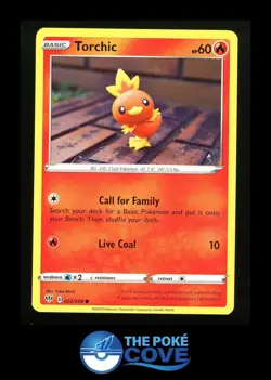 Torchic 022/189 | Darkness Ablaze | Pokemon Common | NM Yuka Morii - Image 1