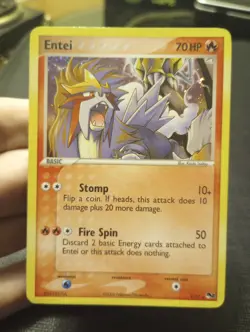 Entei 1/17 - POP Series 2 - Pokemon Card - Holo Foil Rare - Image 1