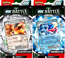 2 Pokemon TCG ex Battle Deck Bundle Greninja ex & Kangaskhan ex Sealed Box Lot - Image 1