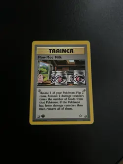 Pokemon Moo-Moo Milk #101/111 First Edition Neo Genesis Trainer Collection Wotc - Image 1