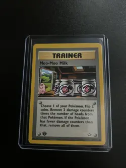 Pokemon Moo-Moo Milk #101/111 First Edition Neo Genesis Trainer Collection Wotc - Image 3