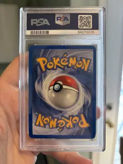 Dark Ampharos 2/109 PSA 8 - *Swirl* EX Team Rocket Pokemon TCG - Image 3