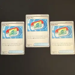 3x Poke Pad 081/088 - NM Perfect Order Pokemon Playset ME03 - Image 1