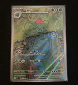 Pokemon TCG - Ivysaur 167/165 - Illustration Rare - Scarlet & Violet 151 - NM - Image 2