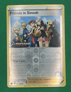 Pokemon TCG Friends in Sinnoh 131/159 Professor Program Promo Reverse 2023 🔥 x1 - Image 2