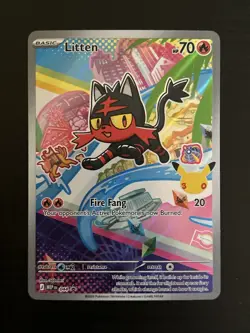 Pokemon First Partner Illustration Alola Gen 7 Starters MINT - Image 2