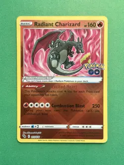 Pokemon Radiant Charizard, Blastoise & Venusaur Lot (4) Crown Zenith, Pokemon GO - Image 4