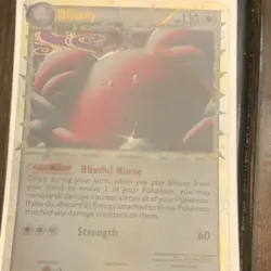 Blissey Prime 106/123 Heartgold & Soulsilver Ultra Rare Holo HP 130 Pokemon TCG - Image 1