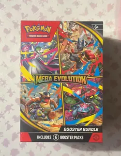Pokemon Mega Evolution Base Set Booster Bundle (ME) – Factory Sealed - Image 1