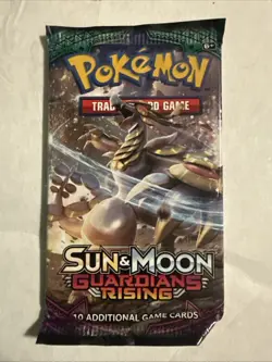 Pokemon TCG: Sun and Moon Guardians Rising Booster Pack - Factory Sealed - Image 1