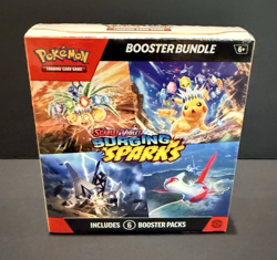 Pokemon TCG: Surging Sparks Booster Bundle Box Seal Rip New 6-Boosters 189768 - Image 1