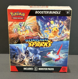 Pokemon TCG: Surging Sparks Booster Bundle Box Seal Rip New 6-Boosters 189768 - Image 2
