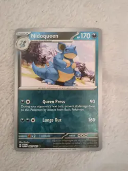 Pokemon - Nidoqueen 031/165 - Scarlet & Violet 151 - Reverse Holo - LP - Image 1