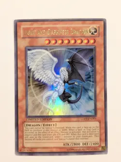 Light and Darkness Dragon LDPP-EN001 Ultra Rare Limited Edition LP - Image 1