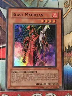 2x Yu-Gi-Oh! TCG Blast Magician FET-EN020 Super Rare - Image 4
