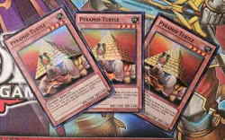 3x Yu-Gi-Oh! TCG Pyramid Turtle LCJW-EN189 1st Edition Super Rare - Image 1