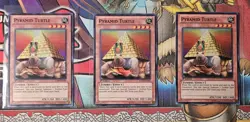 3x Yu-Gi-Oh! TCG Pyramid Turtle LCJW-EN189 1st Edition Super Rare - Image 4