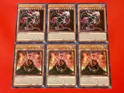 3x The Black Stone Of Legend + 3x Red-Eyes Soul | NM | Ultra Rares | YuGiOh! - Image 1