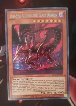 Yu-Gi-Oh! Red-Eyes Alternative Black Dragon TN19-EN005 Limited Near Mint - Image 1