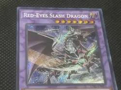 Red-Eyes Slash Dragon LDS1-EN014 Secret Rare Yu-Gi-Oh! TCG Card - Image 3