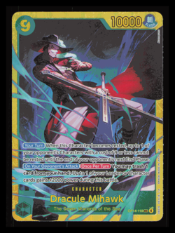 Dracule Mihawk OP14-119 One Piece The Azure Sea’s Seven SEC English NM - Image 1